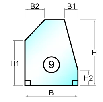 Polykarbonat - Klipp till i storlek - Figur 9