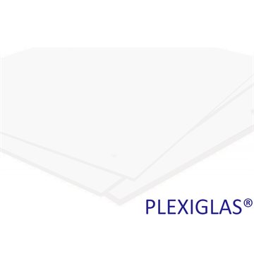 Plexiglas® - Opal Akryl 30% - 3 mm - Extruderad 3050 x 2050 mm