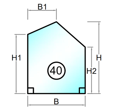 2-glas isolerglas - Figur 40