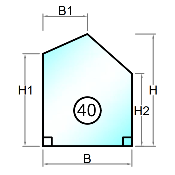 Isolerglas - Säkerhetsglas - Figur 40